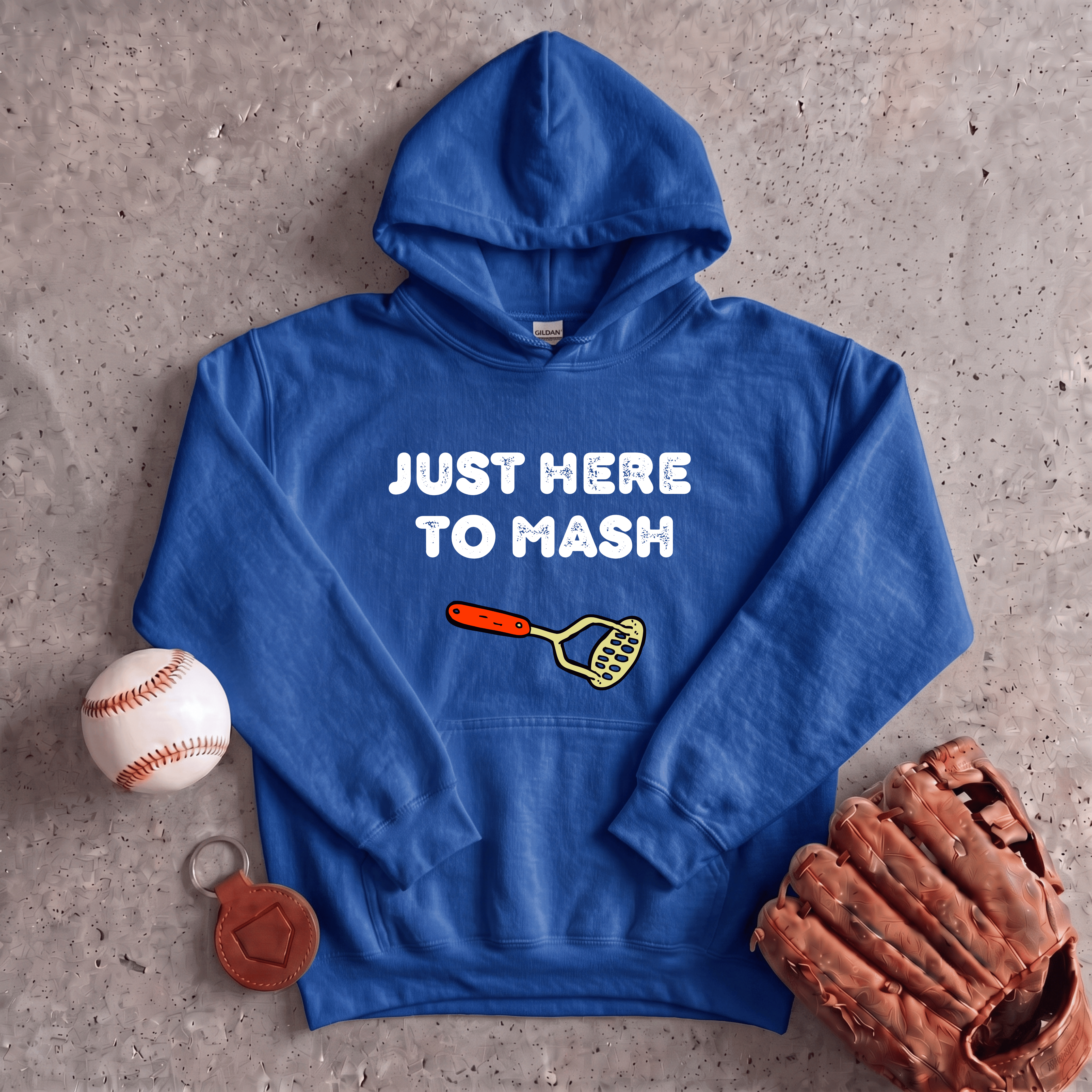Collection of Just Here To Mash Hoodie in a gallery layout
