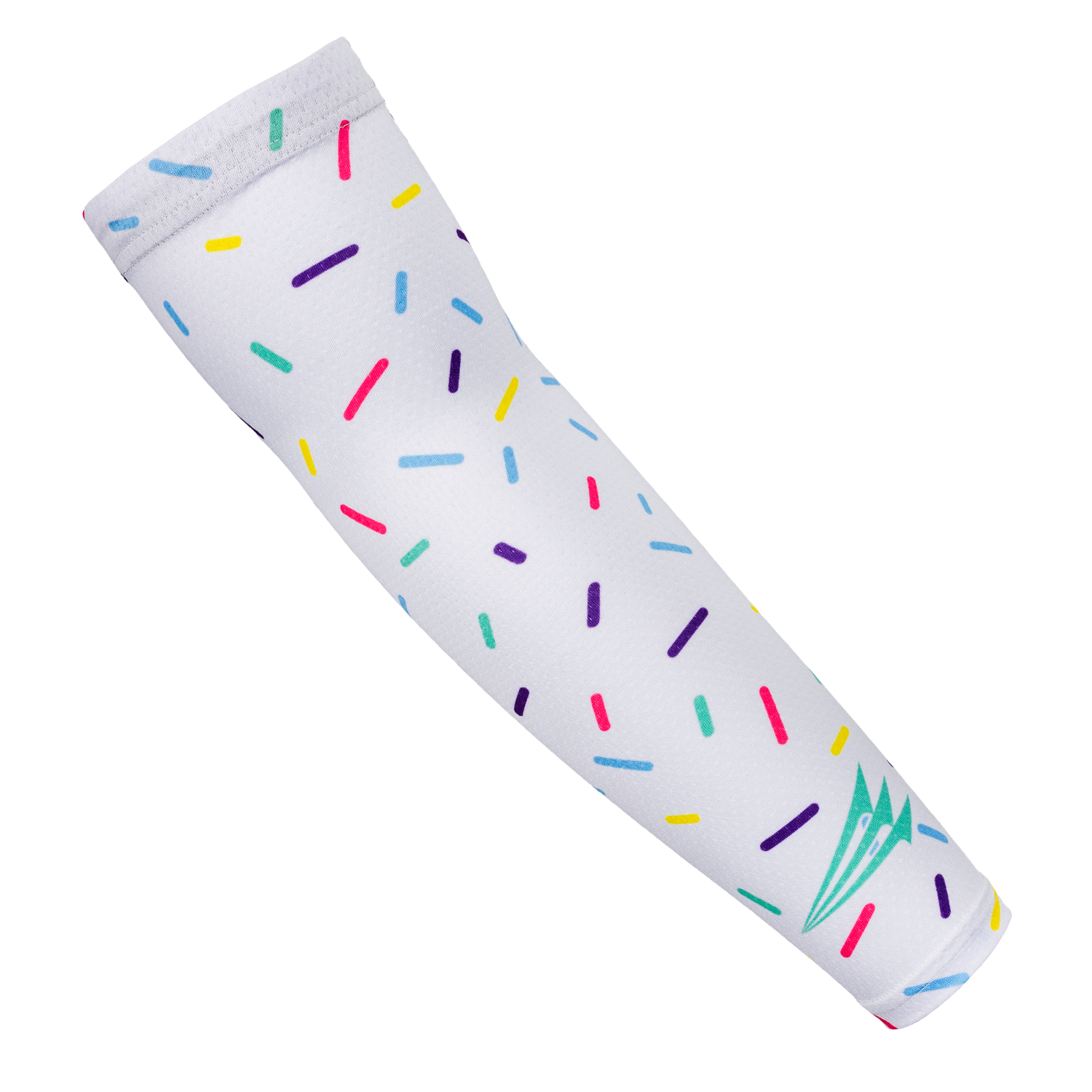 Collection of White baseball ice cream sprinkles arm sleeve in a gallery layout