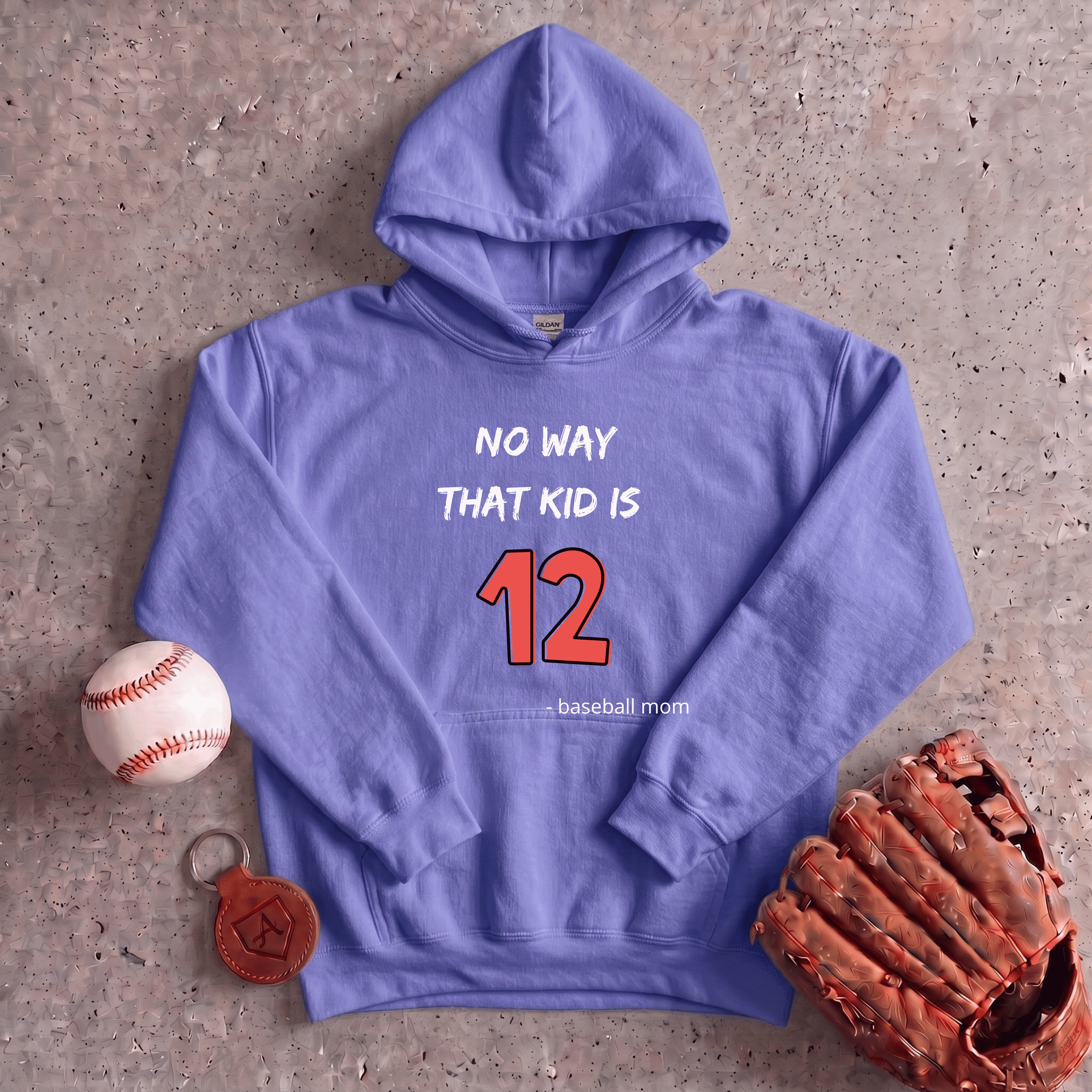 Collection of No Way That Kid Is 12 Hoodie in a gallery layout