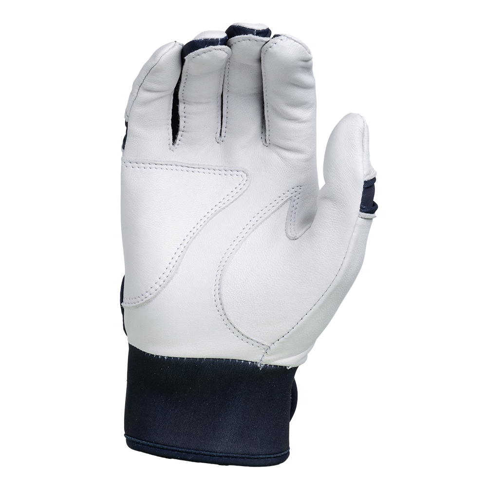 Collection of Luccini blue and white batting glove in a gallery layout