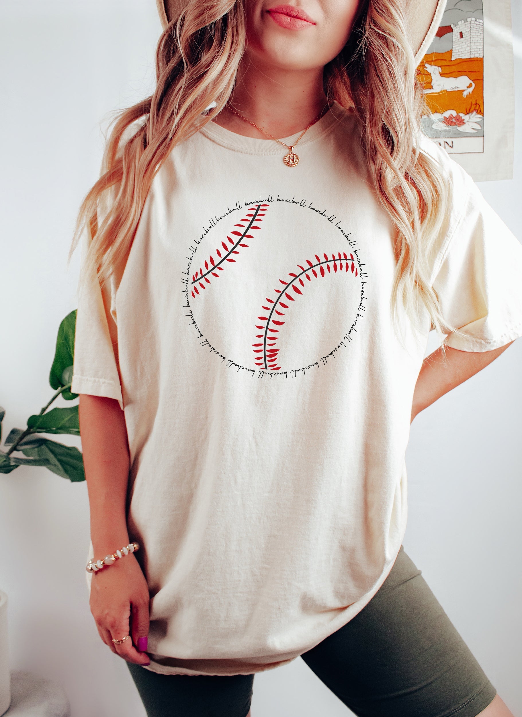 Baseball Word Art T-shirt