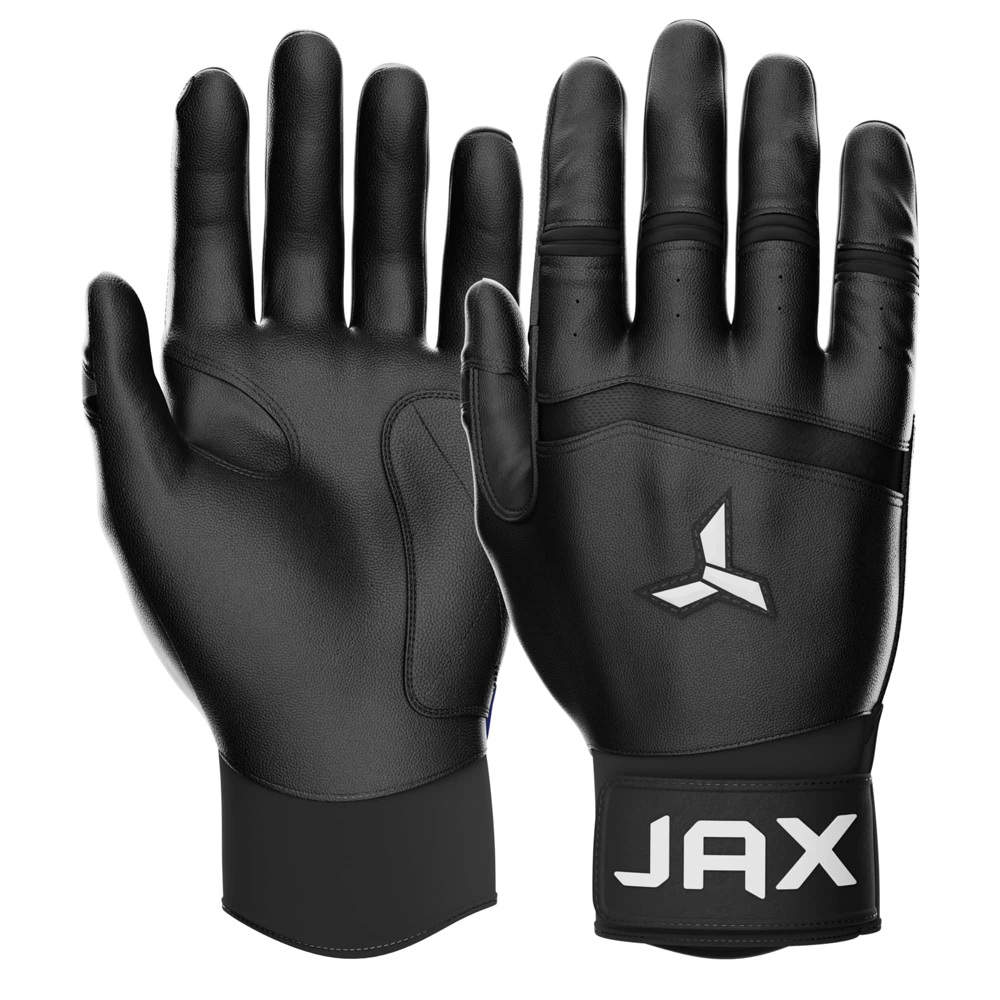 Collection of JAX Batting Gloves Onyx Black Pro Cuff in a gallery layout