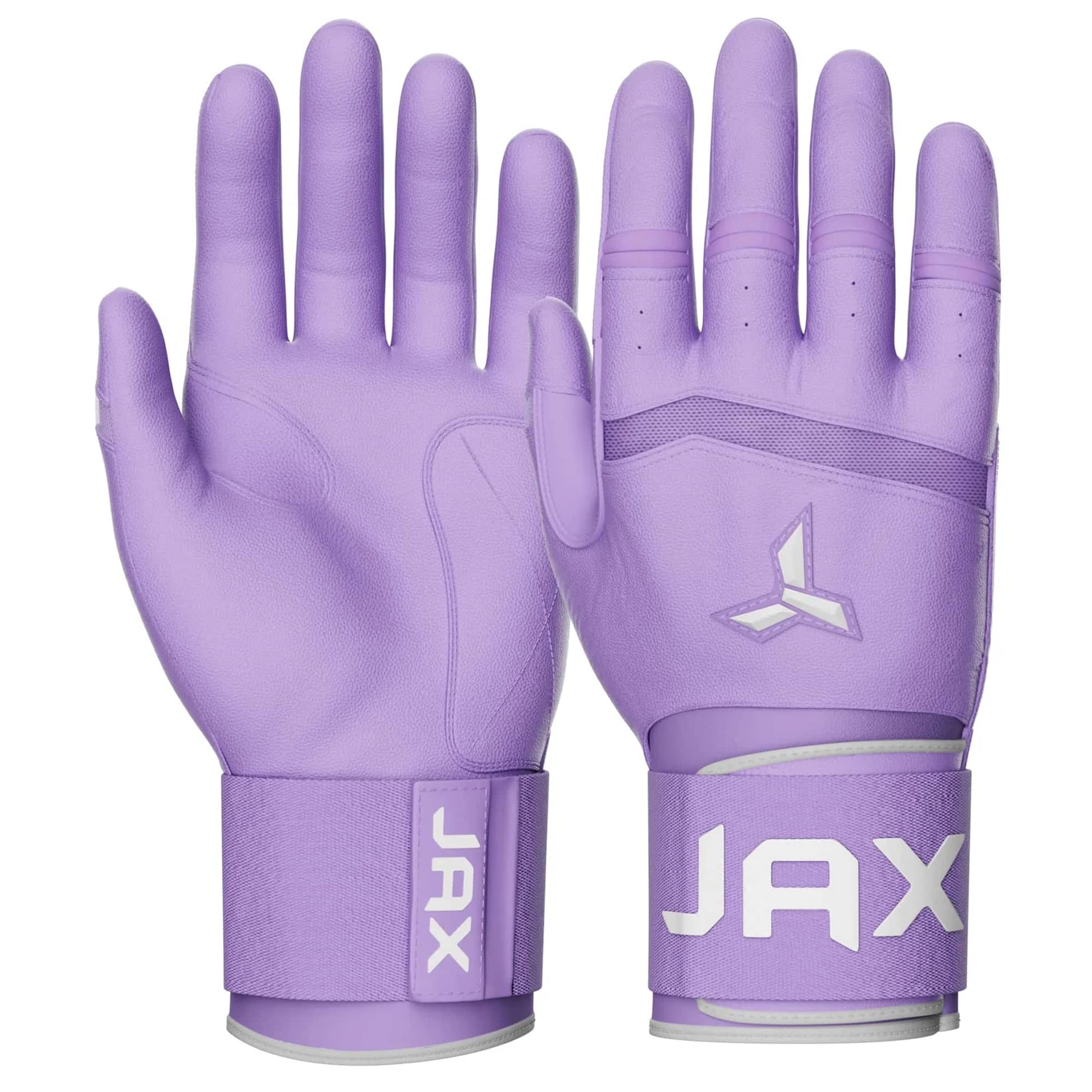 JAX Batting Gloves Lavender Purple Strap Cuff