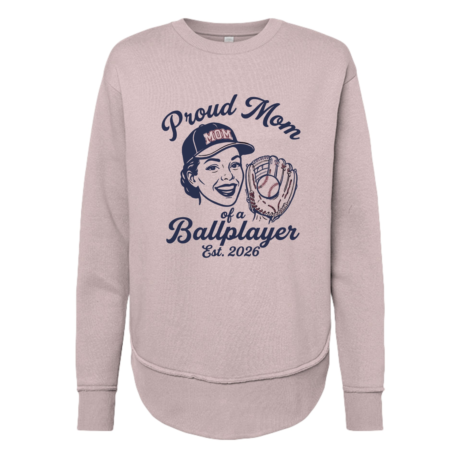 Mauvelous baseball mom sweatshirt