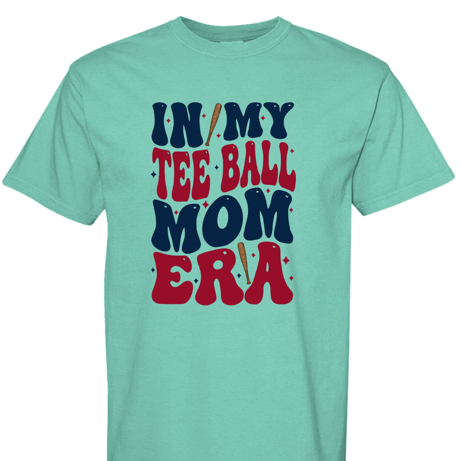CHALKY MINT T-Ball Mom Tee