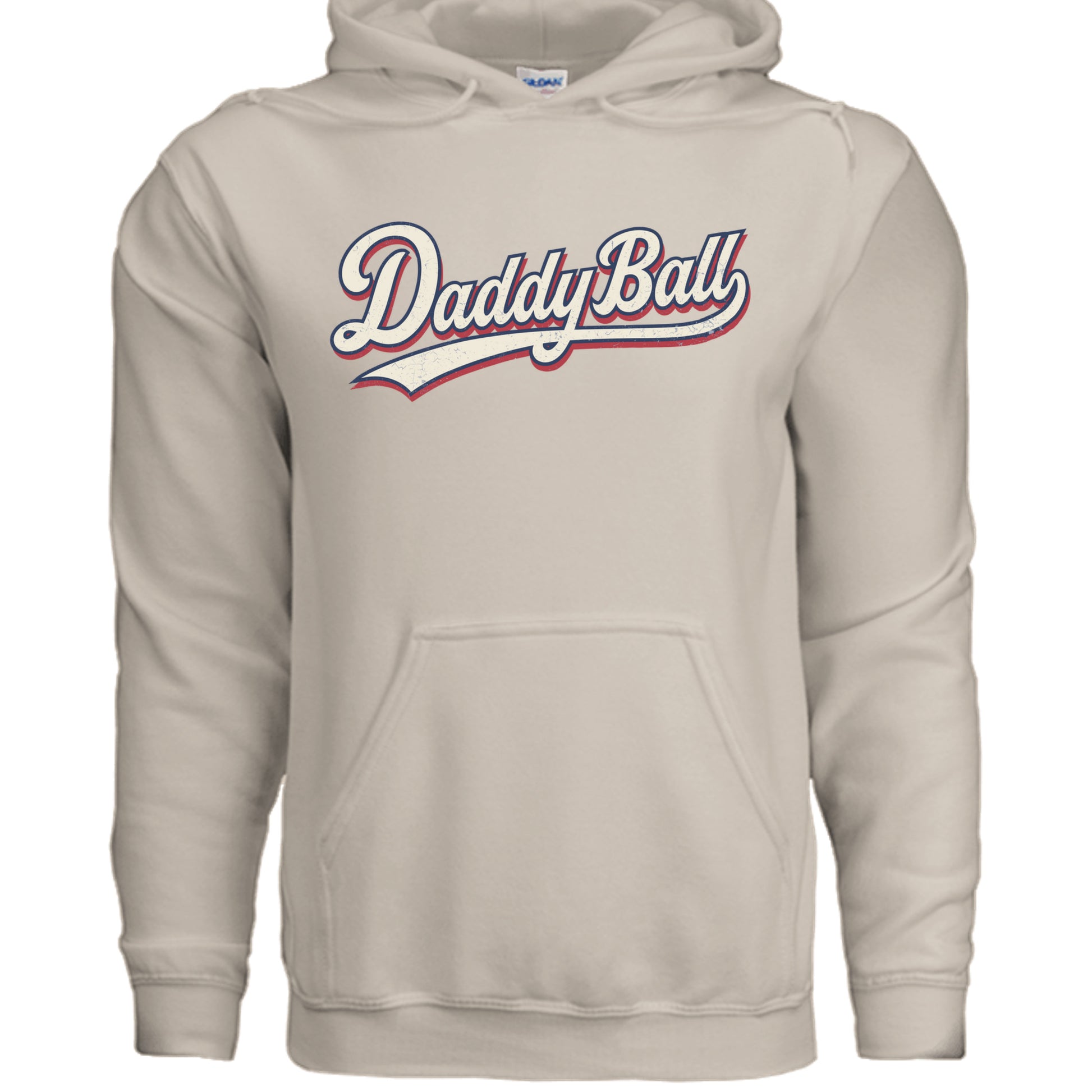 SAND daddy ball hoodie design