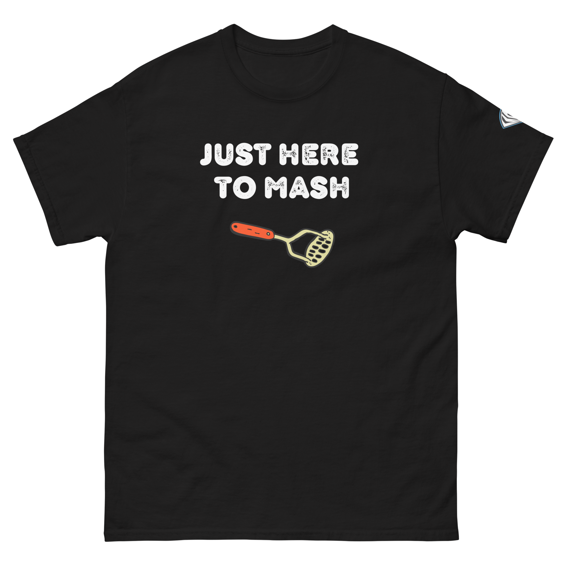just here to mash