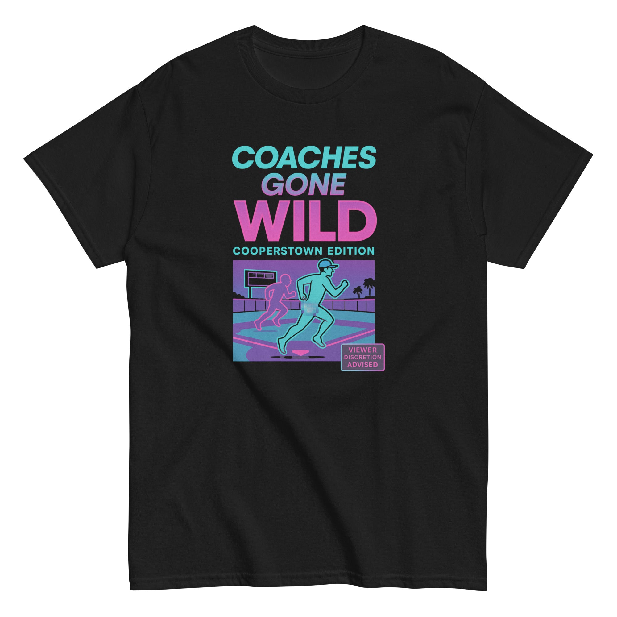 Collection of Coaches Gone Wild – Cooperstown All Star Village Streaking Shirt in a gallery layout