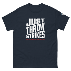 Collection of Just Throw Strikes T-Shirt in a gallery layout