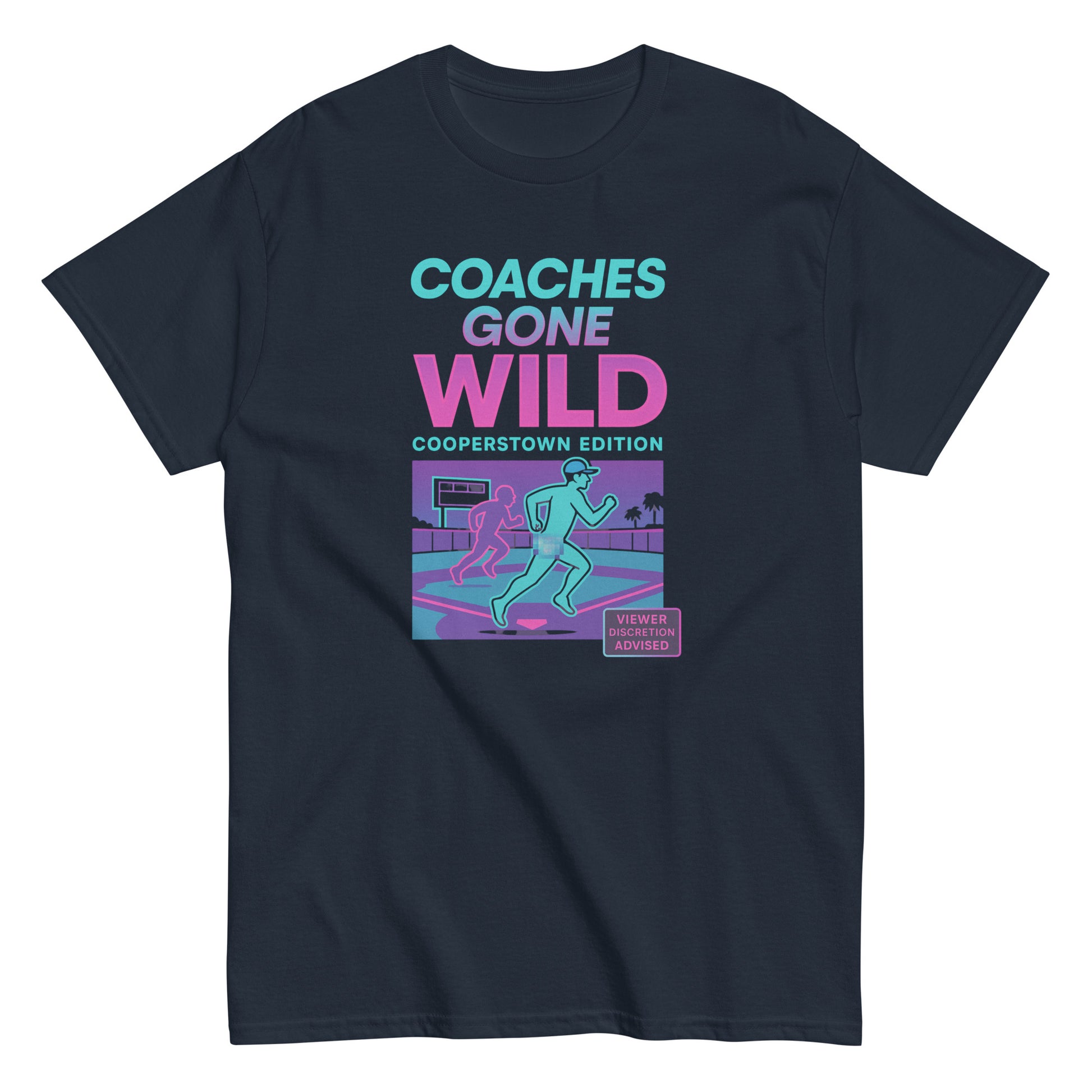 Coaches Gone Wild – Cooperstown All Star Village Streaking Shirt