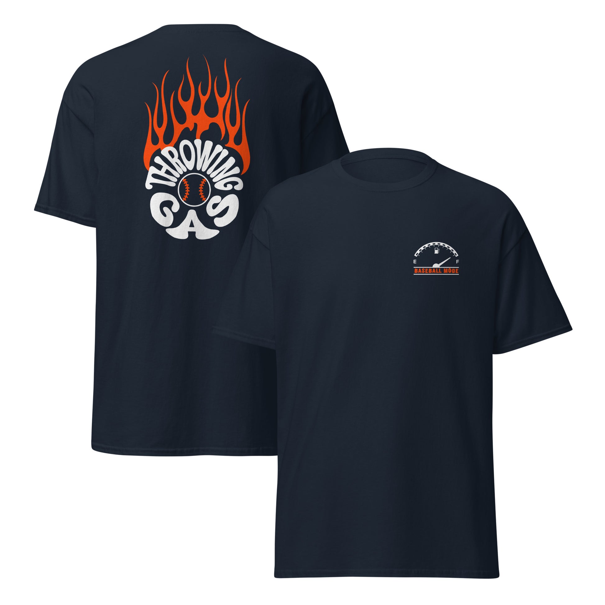 Throwing Gas T-Shirt – Full Tank, No Brakes