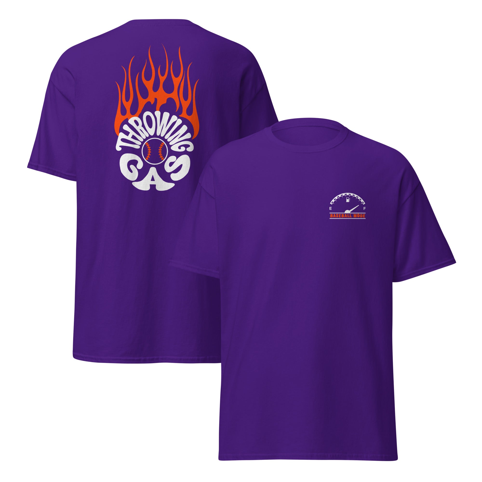 Collection of Throwing Gas T-Shirt – Full Tank, No Brakes in a gallery layout