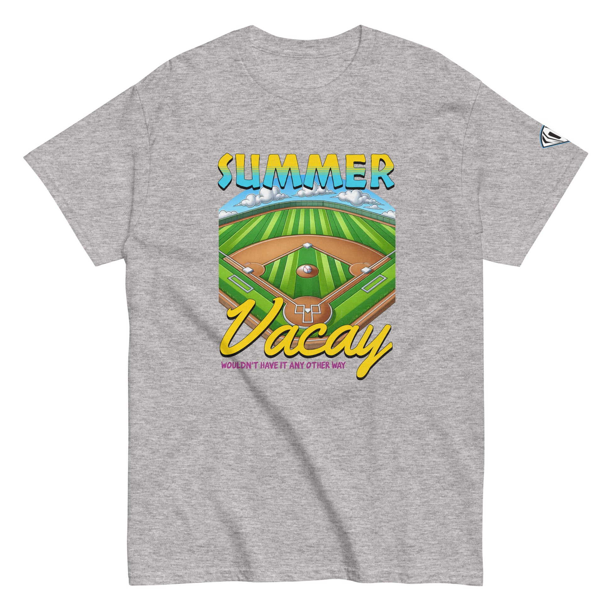 Summer Vacation Baseball T-Shirt
