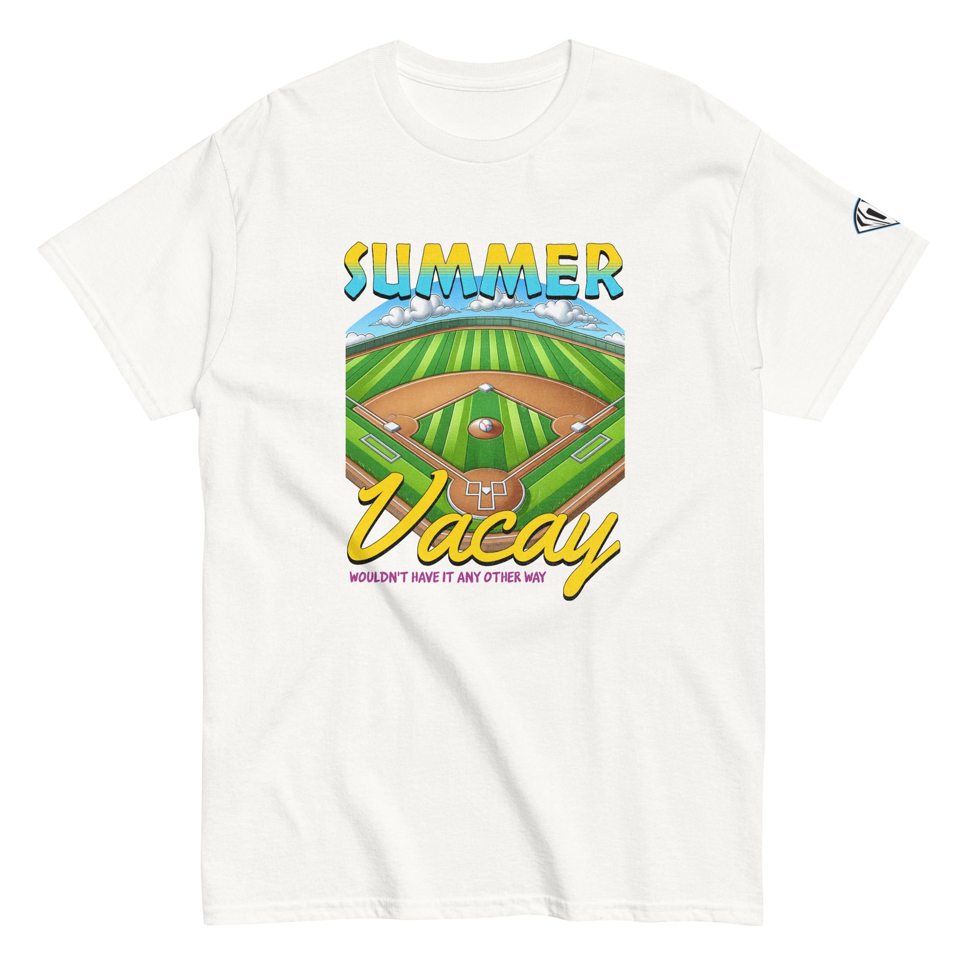 Summer Vacation Baseball T-Shirt