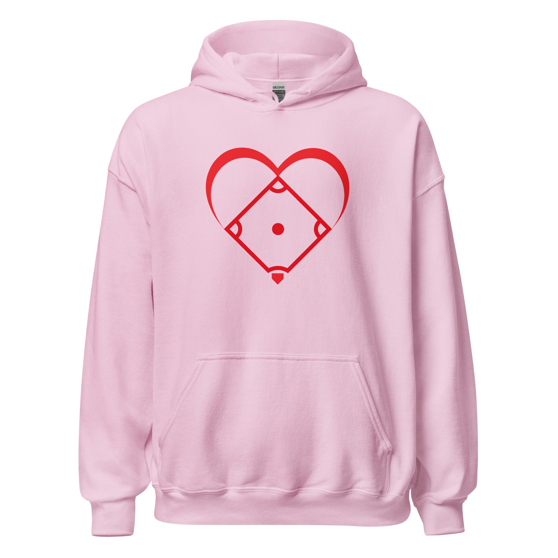 I Love Baseball Hoodie