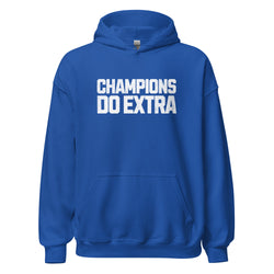 Collection of Champions Do Extra Hoodie in a gallery layout