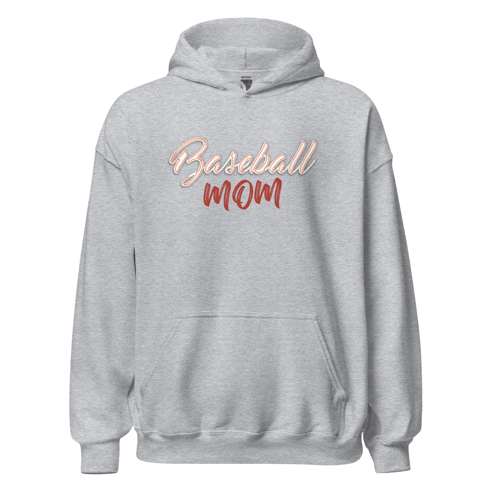 Baseball Mom Stitches Hoodie