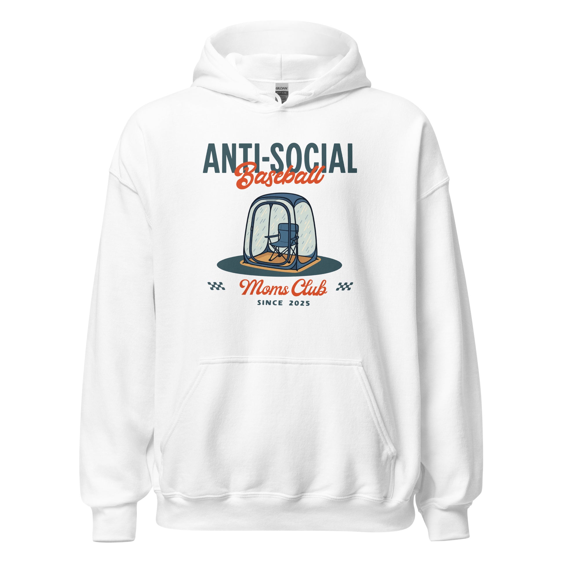 Anti-Social Baseball Moms Club Hoodie